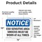 Signmission 10 in Height, 14 in Width, Vinyl Decal, Rectangle OS-2PACK-NS-D-1014-L-12170 - alternate 4
